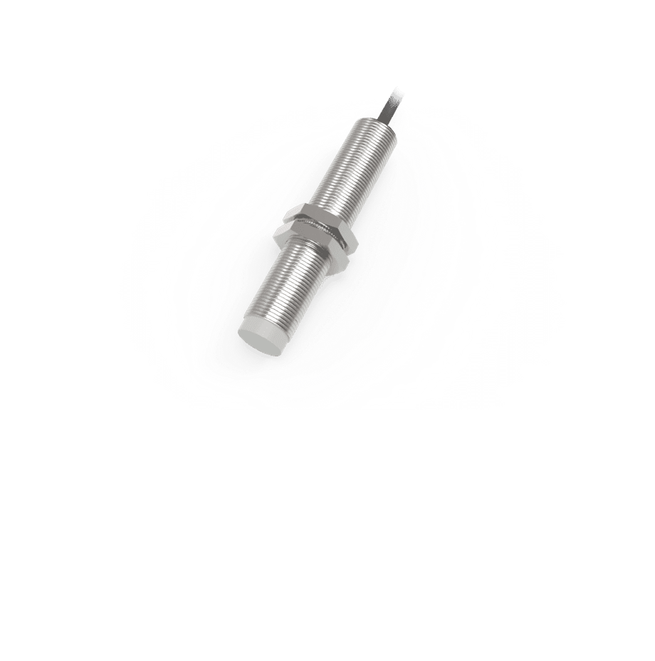 LR12TBN08DNOY M12 Çıkık Kafa NPN 2m Kablolu 8mm Alg. NO 3/4 Kablolu DC Endüktif Sensör