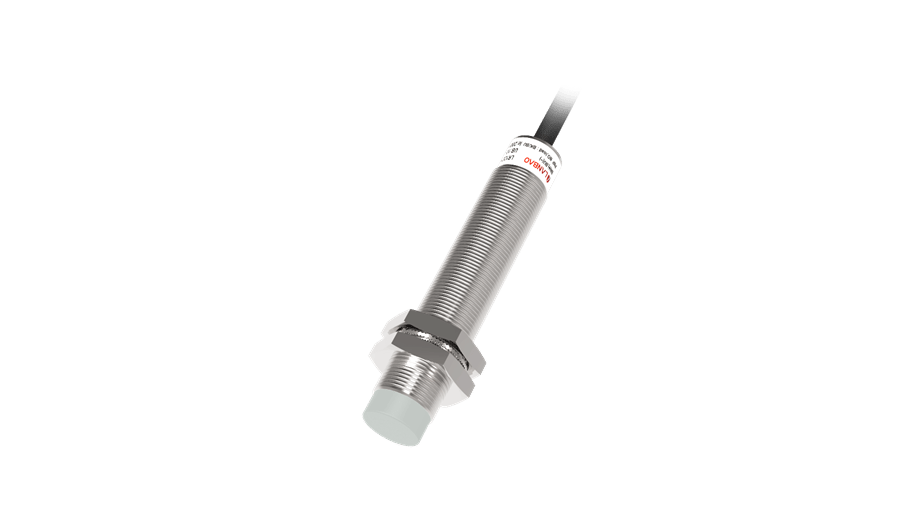 LR12TCN10DNOY M12 Çıkık Kafa NPN 2m Kablolu 10mm Alg. NO 3/4 Kablolu Uzun DC Endüktif Sensör