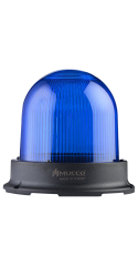 SNT-1225-B-4 85-260V AC/DC 5 MOD BUZZER TEPE LAMBASI MAVİ