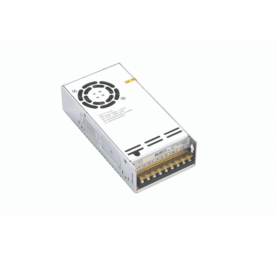 MS-350-24 350W 14,5 Amper 24 VDC Metal Gövdeli Kasa Delikli Tip Güç Kaynağı