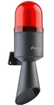 SNT-EB7013-C1-1 12-24V AC/DC 7 MOD. ÇAKAR END. BORULU KORNA KIRMIZI