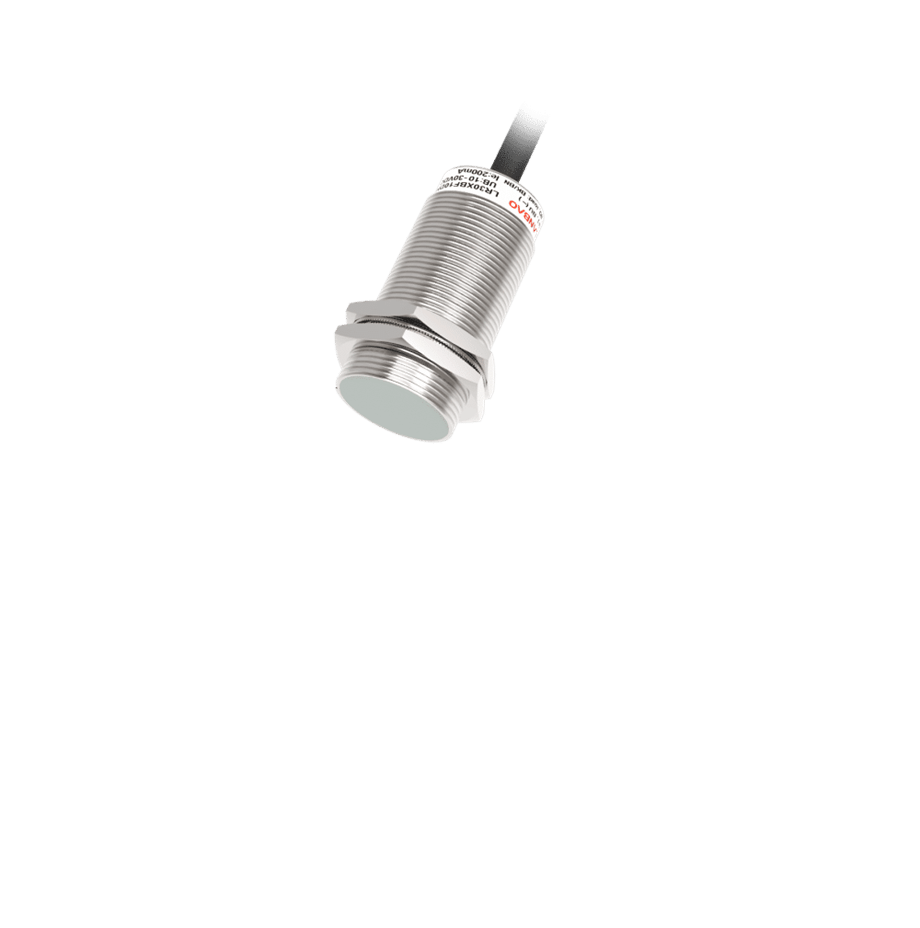 LR30TCF22DPOY M30 Düz Kafa PNP 2m Kablolu 22mm Alg. NO 3/4 Kablolu DC Endüktif Sensör