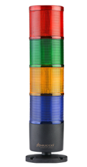 SNT-7022-SB4 40-260V AC/DC SABİT BUZZER 4 KATLI IŞIKLI KOLON
