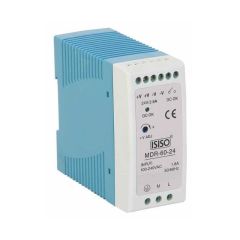IMDR-60-24 - 60W 24VDC 2.5A Raya Montajlı Güç Kaynağı