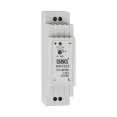 IHDR-15-12 - 15W 12VDC 1.3A Raya Montajlı Güç Kaynağı