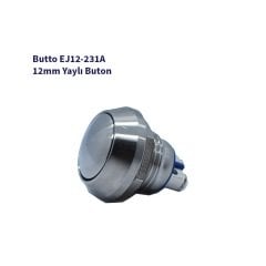 EJ12-231A 12 mm IŞIKSIZ BOMBELİ KAFA YAYLI BUTON
