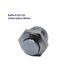 J12-321 12 mm IŞIKSIZ ÇIKIK KAFA KALICI BUTON
