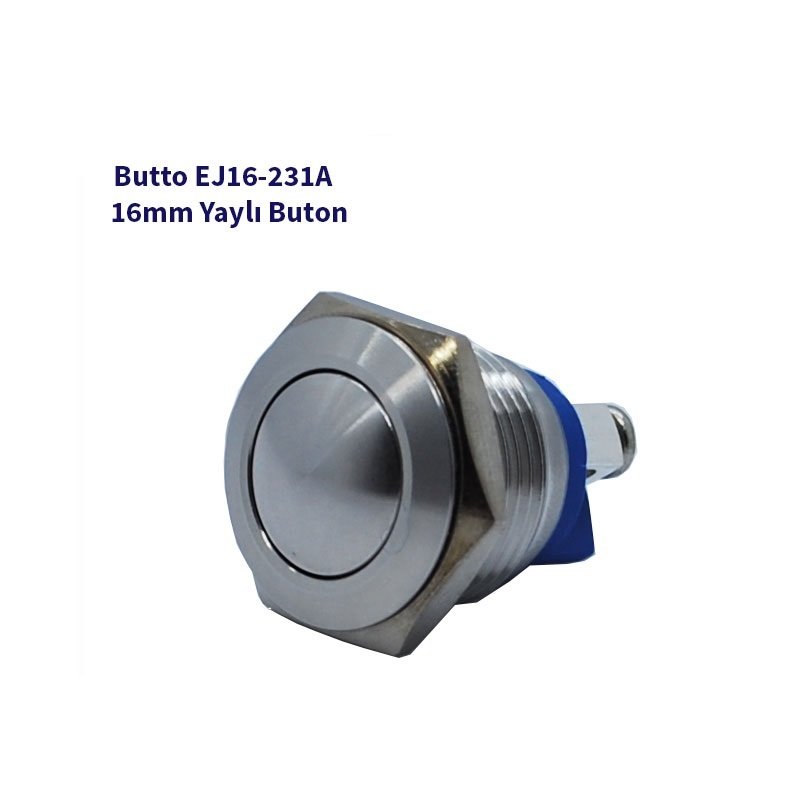 EJ16-231A 16 mm IŞIKSIZ BOMBELİ KAFA YAYLI BUTON