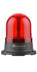 SNT-725-SB-1 220 VAC SABİT-BUZZER MİNİ TEPE LAMBASI KIRIMIZI