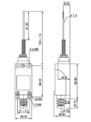 TZ-8169 TELLİ LİMİT SWİTCH SİVİÇ