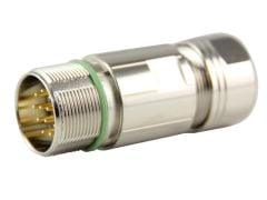 MAOJWEİ-12 Pinli Seyyar Erkek Metal Sinyal Konnektörü M623-12K