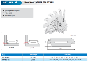 Kaynak Şerit Kumpası İnç