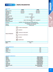 Profil Projeksiyon 150x50mm PP3015