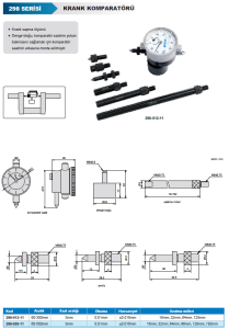 Krank Komparatörü 298 Serisi