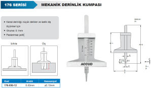 Mekanik Derinlik Kumpası 176 Serisi