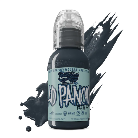 World Famous A.D. Pancho Grey 4 Gri Dövme Boyası 1 oz 30 ml AD Pancho