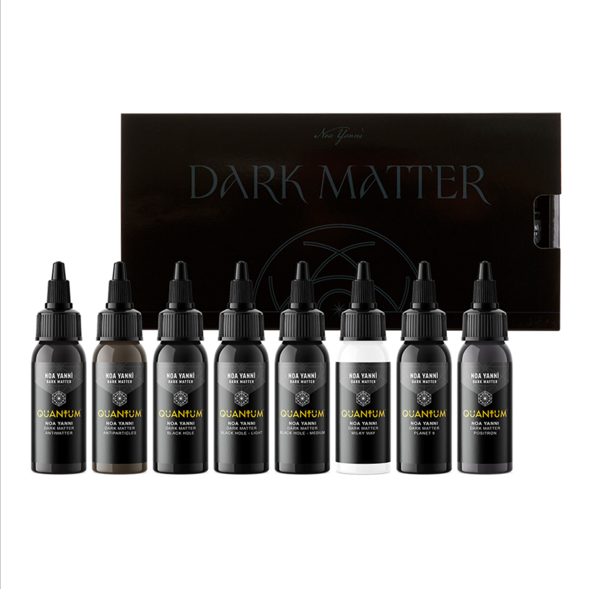 Quantum Noa Yanni Dark Matter Set 1 oz 30 ml Gölge Dövme Boyası Seti
