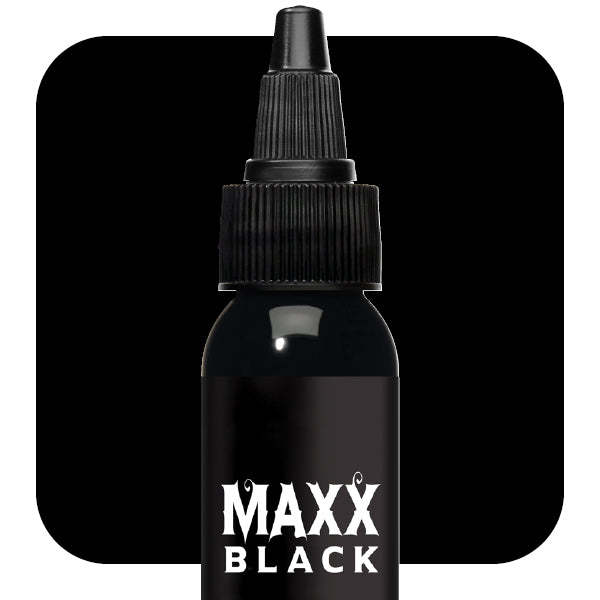 Eternal Ink Maxx Black Dövme Boyası Siyah Çizgi Dolgu Gölge 1 oz 30 ml