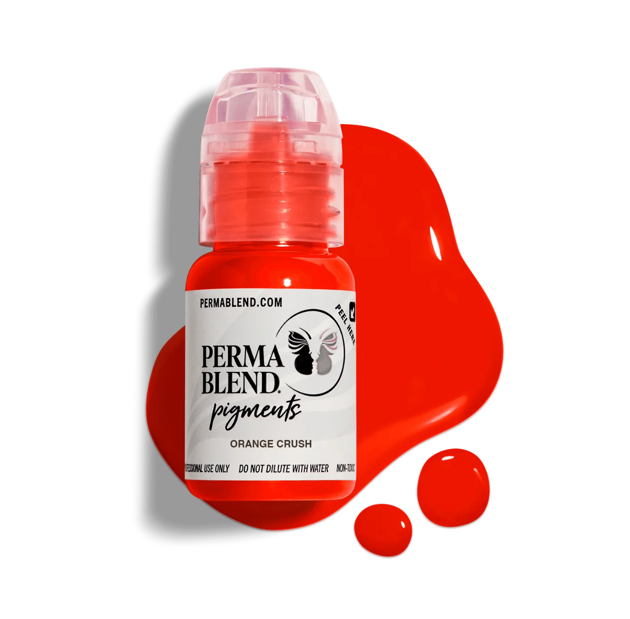 Perma Blend Orange Crush 1/2 oz 15 ml Dudak İçin Kalıcı Makyaj Boyası Permablend