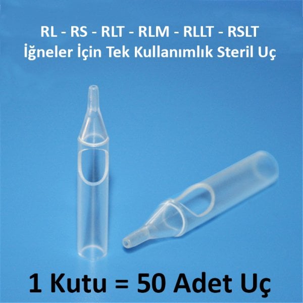 RL Round Liner Steril Disposible Tek Kullanımlık Uç