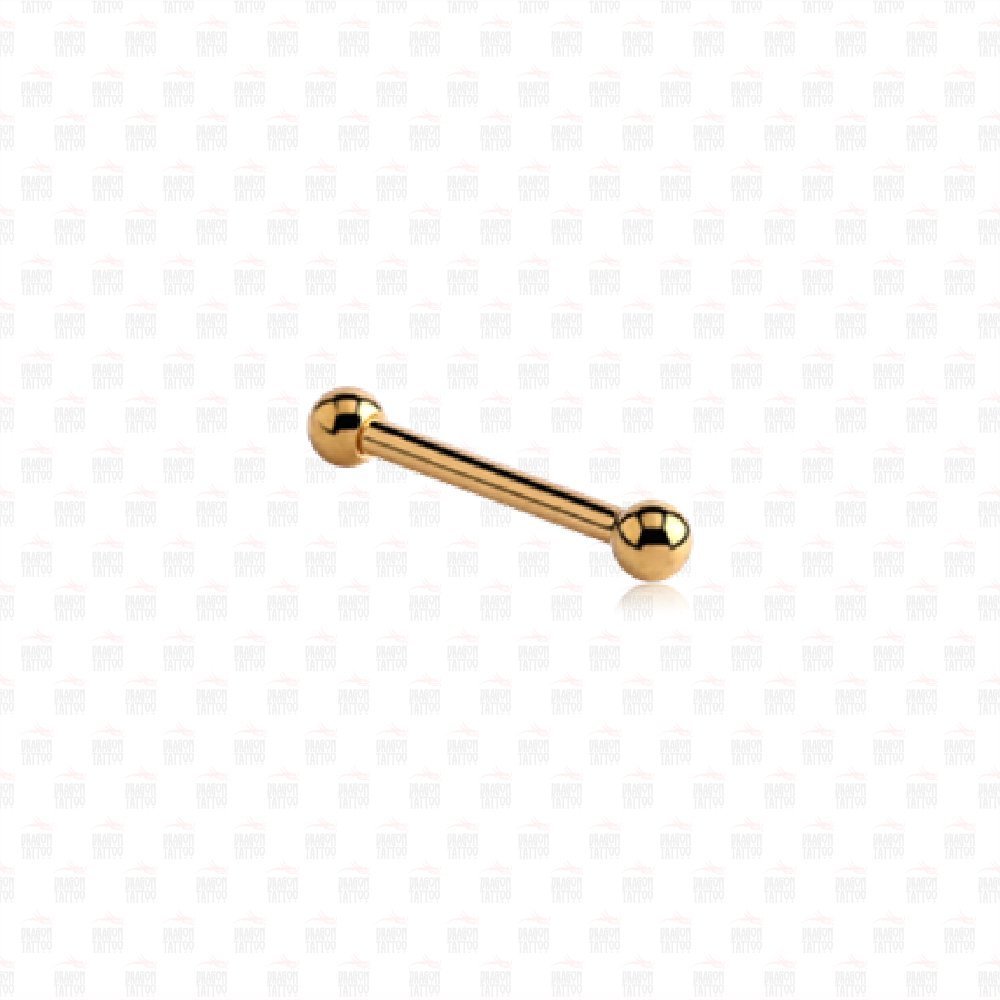 Chirurgisch Staal Yellow Gold Chest Piercing