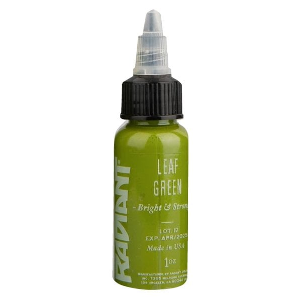 Radiant Leaf Green 1 oz 30 ml Açık Yaprak Yeşil Dövme Boyası