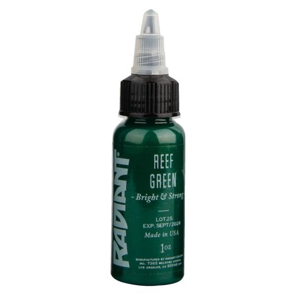 Radiant Reef Green 1 oz 30 ml Koyu Yeşil Dövme Boyası