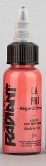 Radiant LA Pink 1 oz 30 ml Açık Pembe Dövme Boyası