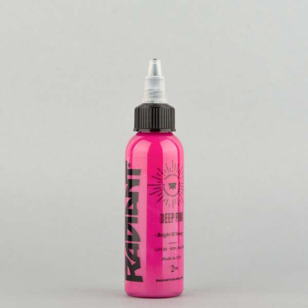 Radiant Deep Pink 1 oz 30 ml Koyu Pembe Dövme Boyası