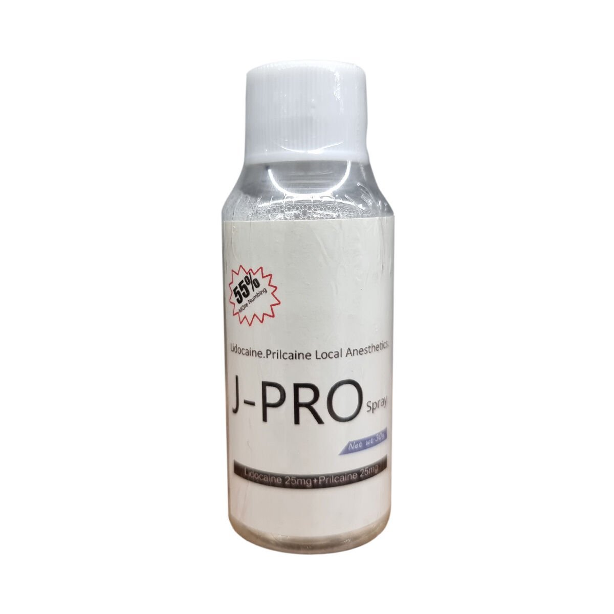 J-Pro %55 Spray İşlem Sırasında Kullanım Sprey Anestezik Sıvı 30 ml
