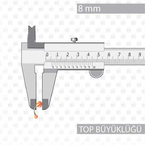 Cerrahi Çelik Akrilik Göbek Piercing