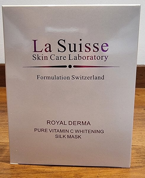 La Suisse Skin Care Laboratory Pure Vitamin C Whitening Silk Mask Cilt Beyazlatmaya Yardımcı Maske 40ml x 6 Paket