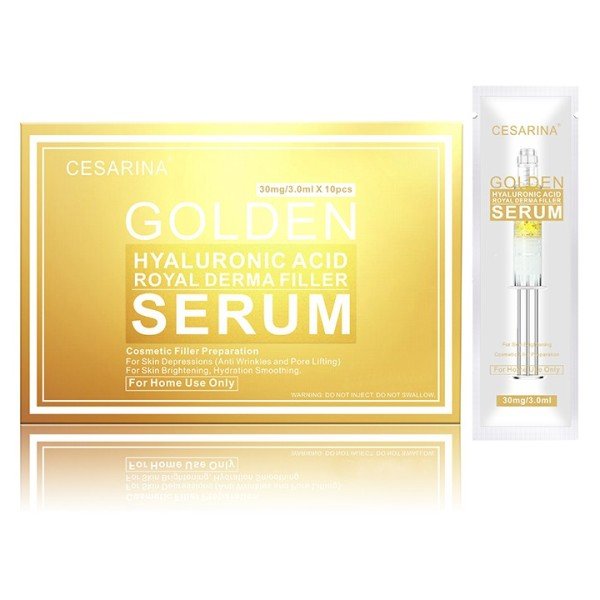 Cesarina Hyaluronic Acid Royal Derma Filler Eye Serum 20mg 2ml x 10 Adet Göz Çevresi Cilt Bakım Serumu