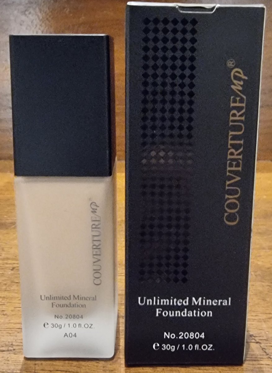 Couverture MP Unlimited Mineral Foundation A04 Cilt Nemlendirici Fondöten 30ml