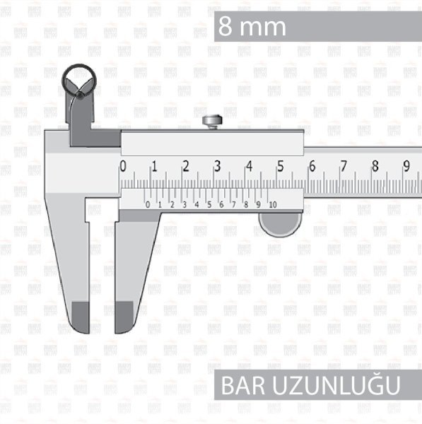 10 Adet Cerrahi Çelik Toplu Siyah Halka Piercing