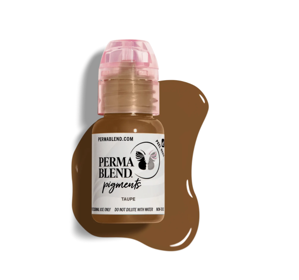 Perma Blend Taupe 1/2 oz 15 ml Kaş İçin Kalıcı Makyaj Boyası Permablend