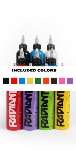 Radiant 10 Color Set - 1/2 oz Renk Seti