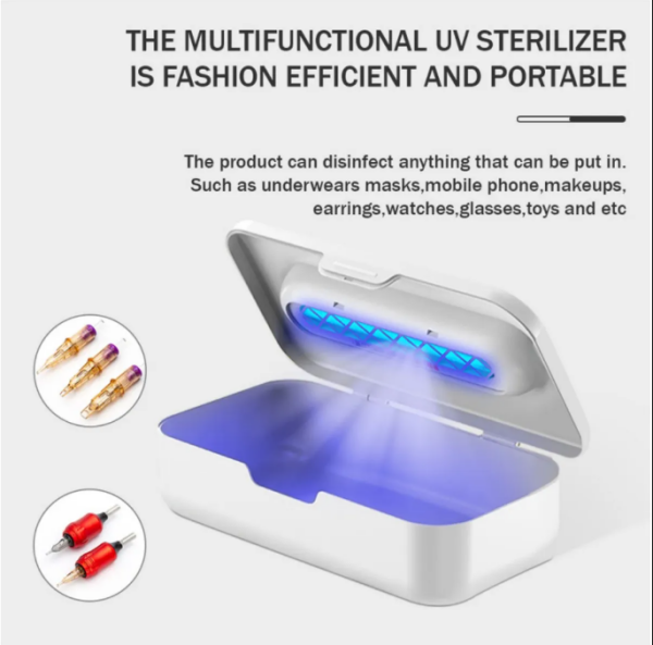 UV Sterilizasyon Kutusu Dövme Makineleri, Gripler ve İğneler için