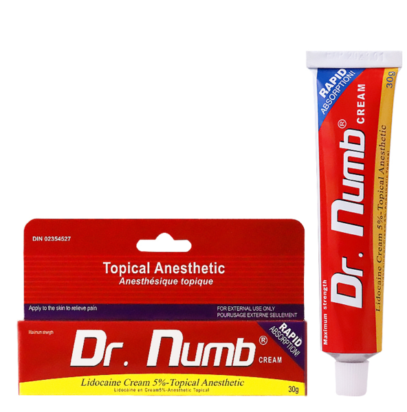 Dr. Numb Cilt Kremi Dövme ve Kalıcı Makyaj Öncesi İçin 30g