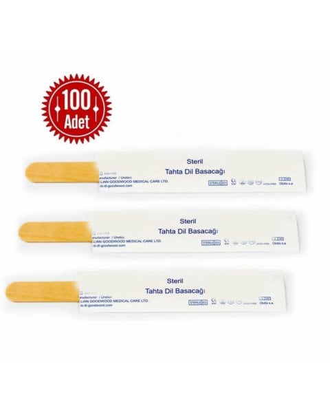 100 Disposable Sterile Vaseline Stick