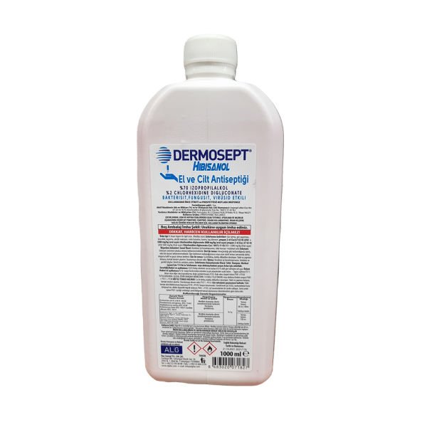 Dermosept Hibisanol 72% El ve Cilt Dezenfektanı 1000 ML