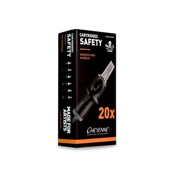 Cheyenne Safety Magnum Soft Edge Curved Magnum SE RM 20x Cartridge Kartuş İğne 20'li Kutu