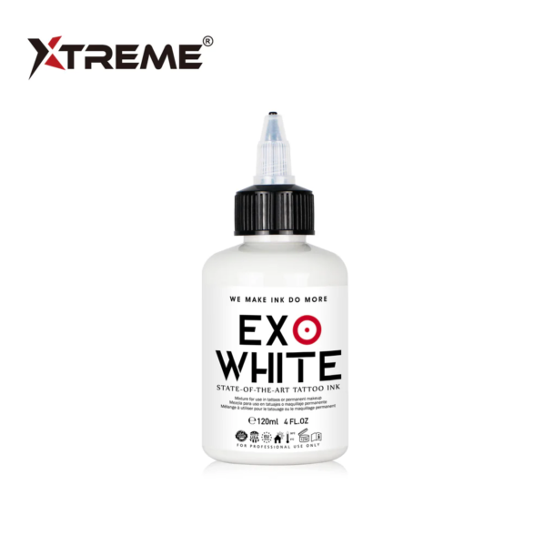 Xtreme Ink Exo White 4 oz 120 ml Beyaz Dövme Boyası