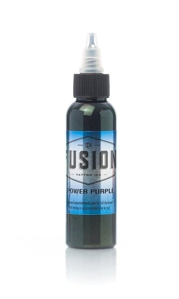 Fusion Power Purple Yoğun Koyu Mor Dövme Boyası 1 oz 30 ml