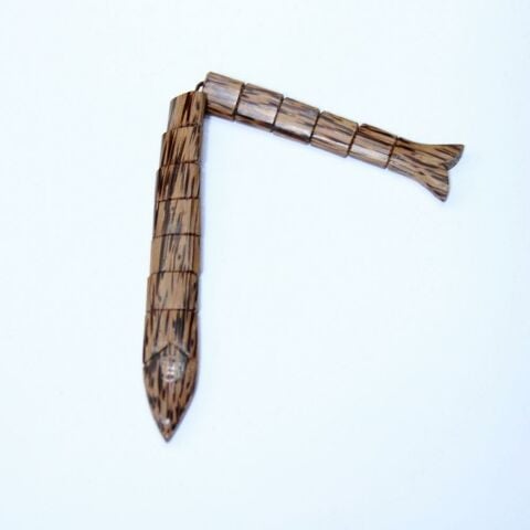 Vahşi Palmiye Ağacı Balık Tespih 18,5 (cm)