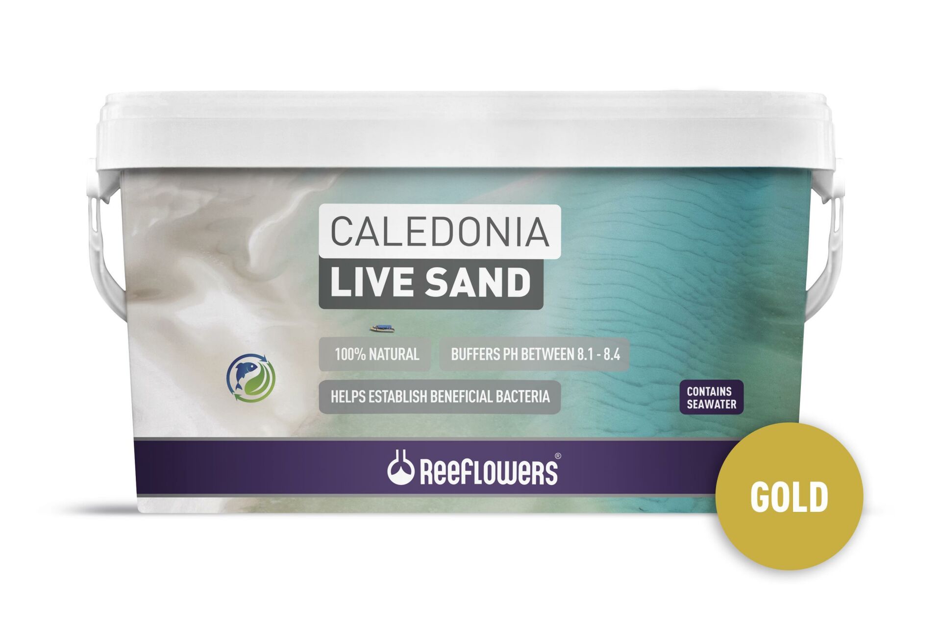 CALEDONİA LİVE SAND - GOLD 18 KG