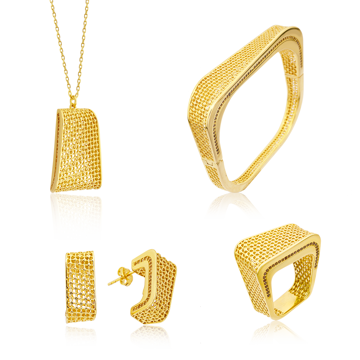 ALTIN KAPLAMA SET
