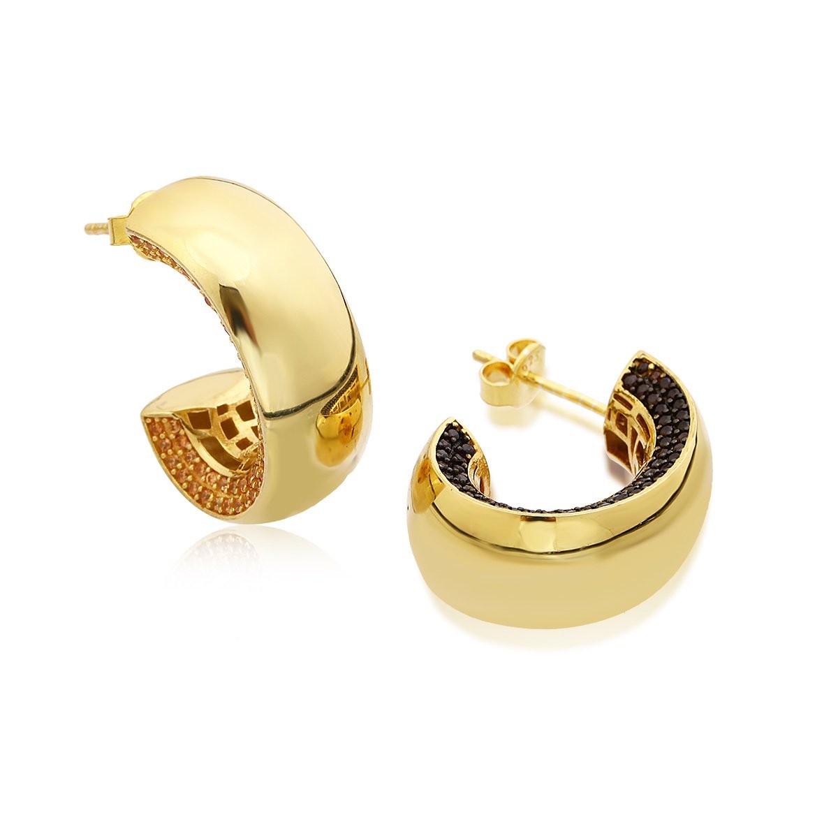 Gold Halka Küpe