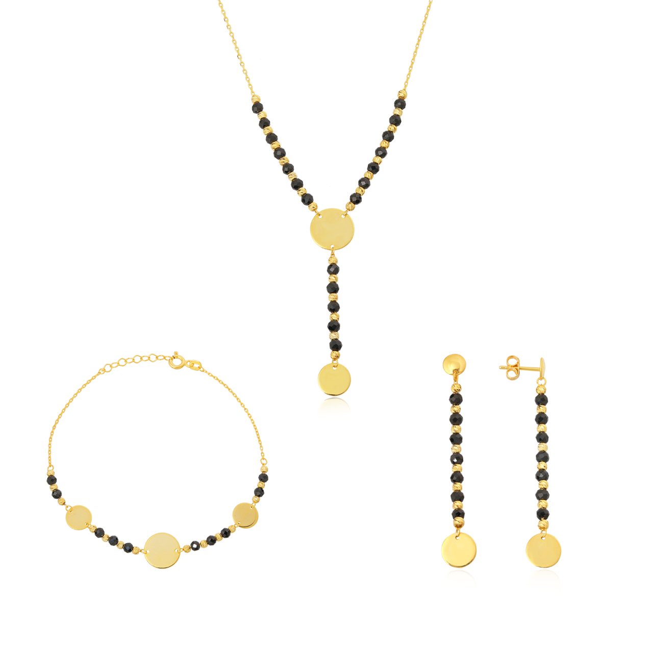 Sallantılı Gümüş Set
