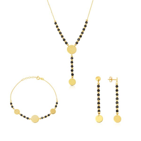 Sallantılı Gümüş Set